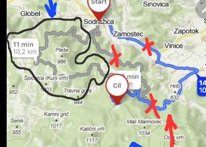 Σπίτι διακοπών Planinski Dom Na Travni Gori